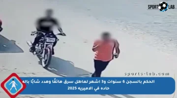 الحكم بالسجن 6 سنوات و3 أشهر لعاطل سرق هاتفًا وهدد شابًا بآلة حادة في الأميرية 2025